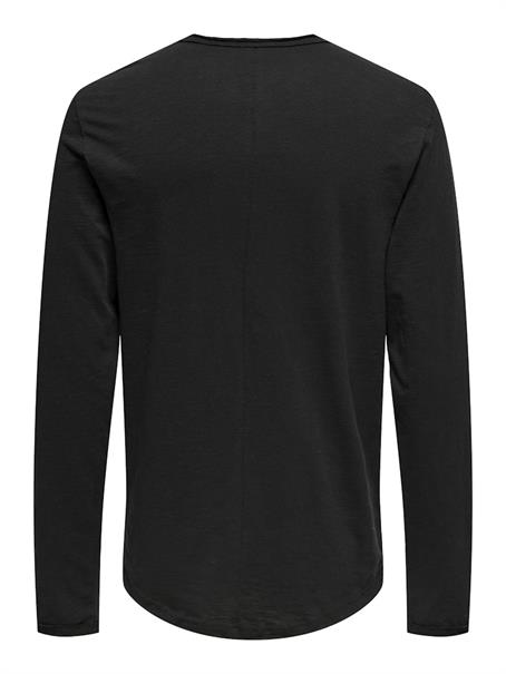 ONSBENNE LONGY LS TEE VD black