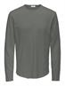 ONSBENNE LONGY LS TEE VD castor gray