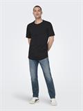 ONSBENNE LONGY SS TEE NF 7822 NOOS black