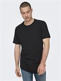 ONSBENNE LONGY SS TEE NF 7822 NOOS black