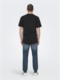 ONSBENNE LONGY SS TEE NF 7822 NOOS black