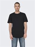 ONSBENNE LONGY SS TEE NF 7822 NOOS black