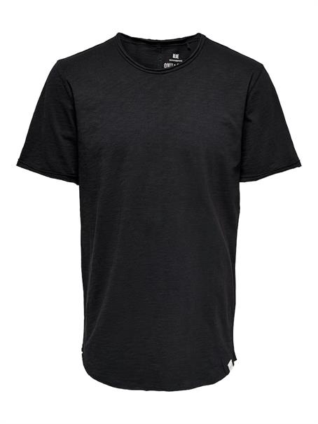 ONSBENNE LONGY SS TEE NF 7822 NOOS black