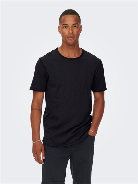 ONSBENNE LONGY SS TEE NF 7822 NOOS black