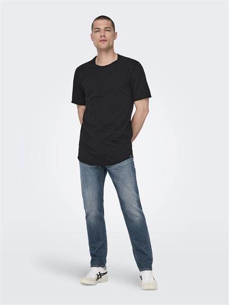 ONSBENNE LONGY SS TEE NF 7822 NOOS black