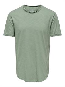 ONSBENNE LONGY SS TEE NF 7822 NOOS iceberg green