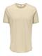 ONSBENNE REG SS STRIPE TEE irish cream