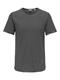 ONSBENNE REG SS STRIPE TEE jet black