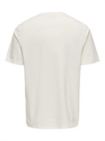 ONSBISTRO RLX SS TEE cloud dancer
