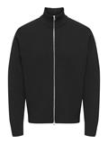 ONSBLAKE DS HIGH NECK CARDIGAN KNIT NOOS black