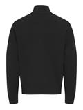 ONSBLAKE DS HIGH NECK CARDIGAN KNIT NOOS black