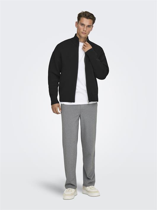 onsblake-ds-high-neck-cardigan-knit-noos-black