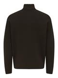 ONSBLAKE DS HIGH NECK CARDIGAN KNIT NOOS coffee bean