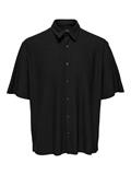 ONSBOYY LIFE RLX RECY PLEATED SS SHIRT black