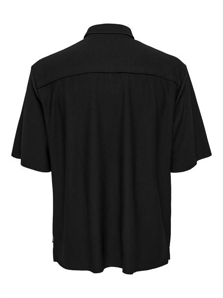 ONSBOYY LIFE RLX RECY PLEATED SS SHIRT black