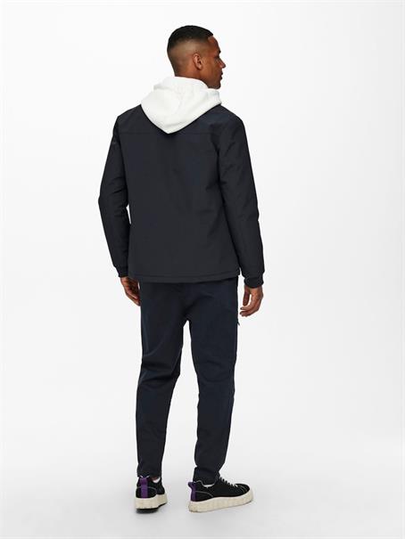 ONSBRAN COACH JACKET OTW dark navy 1