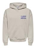 ONSBUCK VTG WASHED HOODIE SWEAT moonbeam