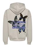 ONSBUCK VTG WASHED HOODIE SWEAT moonbeam