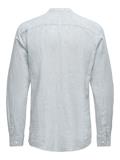 ONSCAIDEN LIFE LS LINEN BLEND MAO NOOS cashmere blue