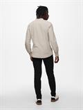 ONSCAIDEN LIFE LS LINEN BLEND MAO NOOS chinchilla