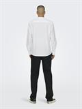 ONSCAIDEN LIFE LS LINEN BLEND MAO NOOS white
