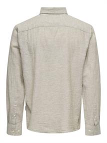 ONSCAIDEN LIFE RGLS 1PKT LINENBLEND NOOS chinchilla