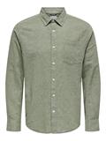 ONSCAIDEN LIFE RGLS 1PKT LINENBLEND NOOS swamp