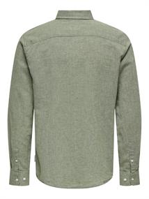 ONSCAIDEN LIFE RGLS 1PKT LINENBLEND NOOS swamp