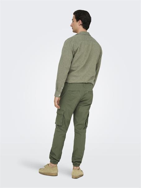 ONSCAM STAGE CARGO CUFF LIFE 6687 NOOS deep lichen green