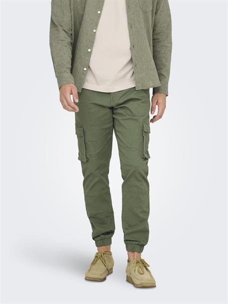ONSCAM STAGE CARGO CUFF LIFE 6687 NOOS deep lichen green