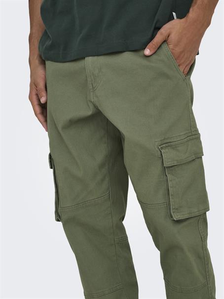 ONSCAM STAGE CARGO CUFF LIFE 6687 NOOS deep lichen green