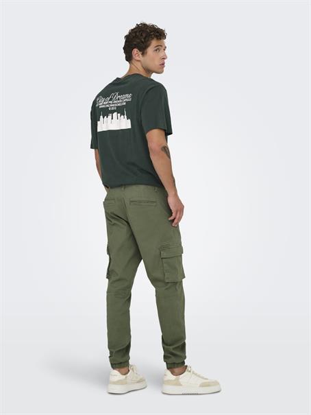 ONSCAM STAGE CARGO CUFF LIFE 6687 NOOS deep lichen green