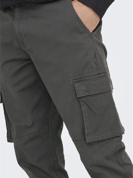 ONSCAM STAGE CARGO CUFF LIFE 6687 NOOS grey pinstripe