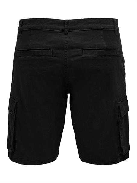 ONSCAM STAGE CARGO SHORTS 6689 LIFE NOOS black