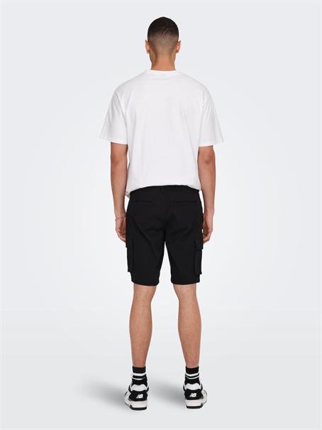 ONSCAM STAGE CARGO SHORTS 6689 LIFE NOOS black