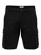 ONSCAM STAGE CARGO SHORTS 6689 LIFE NOOS black