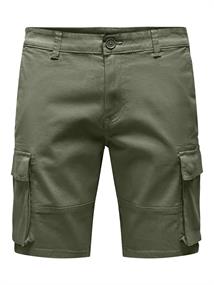 ONSCAM STAGE CARGO SHORTS 6689 LIFE NOOS deep lichen green