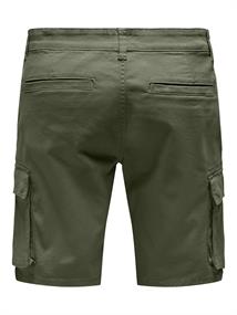 ONSCAM STAGE CARGO SHORTS 6689 LIFE NOOS deep lichen green