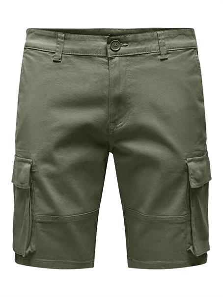 ONSCAM STAGE CARGO SHORTS 6689 LIFE NOOS deep lichen green