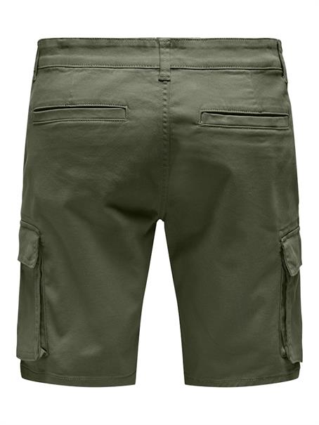 ONSCAM STAGE CARGO SHORTS 6689 LIFE NOOS deep lichen green