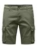 ONSCAM STAGE CARGO SHORTS 6689 LIFE NOOS deep lichen green