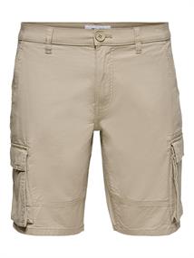 ONSCAM STAGE CARGO SHORTS 6689 LIFE NOOS grau1