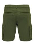 ONSCAM STAGE CARGO SHORTS 6689 LIFE NOOS olive night