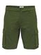 ONSCAM STAGE CARGO SHORTS 6689 LIFE NOOS olive night
