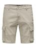 ONSCAM STAGE CARGO SHORTS 6689 LIFE NOOS silver lining