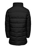 ONSCARL LIFE LONG QUILTED COAT OTW NOOS black