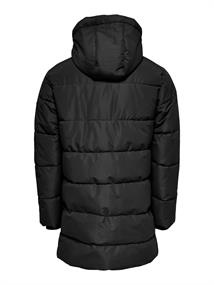 ONSCARL LIFE LONG QUILTED COAT OTW NOOS black