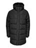 ONSCARL LIFE LONG QUILTED COAT OTW NOOS black
