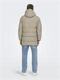 ONSCARL LIFE LONG QUILTED COAT OTW NOOS desert taupe