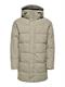 ONSCARL LIFE LONG QUILTED COAT OTW NOOS desert taupe